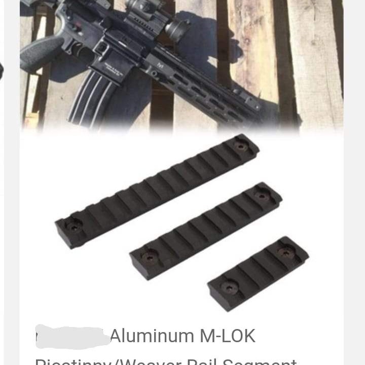 M Lock Rail set