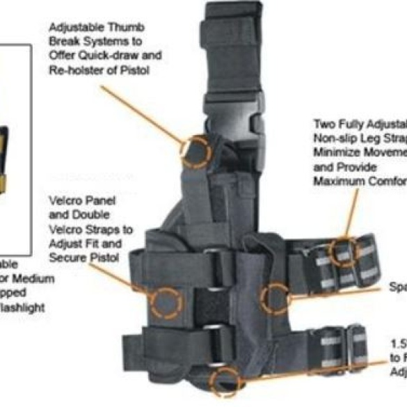 Leg holster